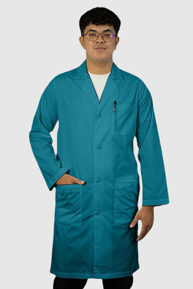Panda Uniform Unisex 40 Inch Colored Lab Coat