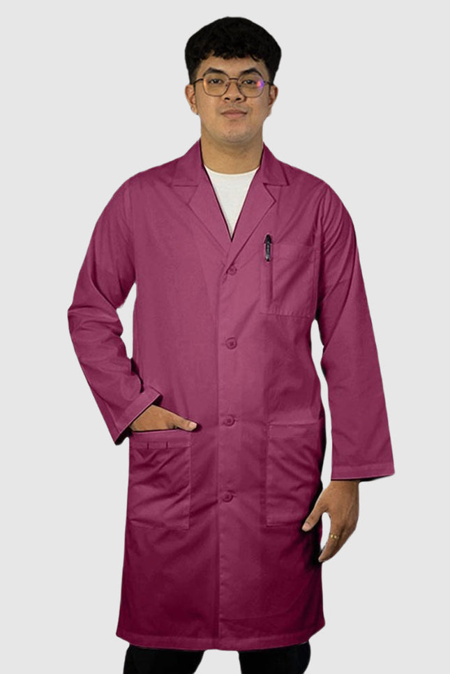 Panda Uniform Unisex 40 Inch Colored Lab Coat