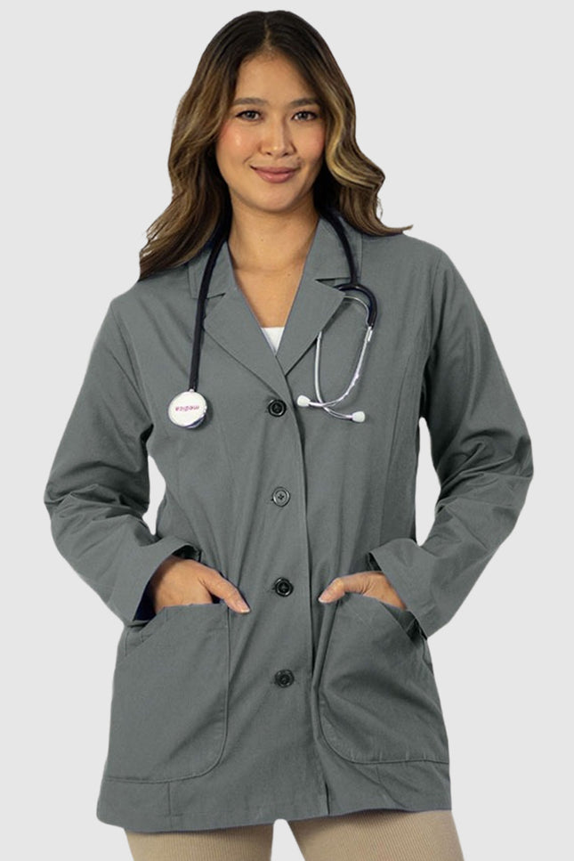 Panda Uniform Women's 29 Inch Short Lab Coat - Made In USA