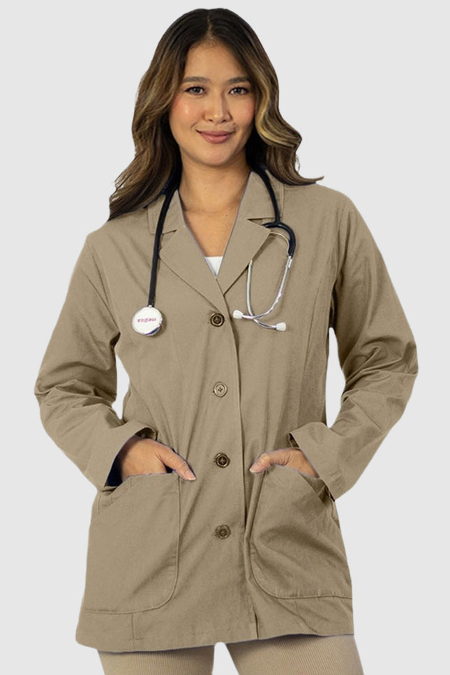 Panda Uniform Women's 29 Inch Short Lab Coat - Made In USA