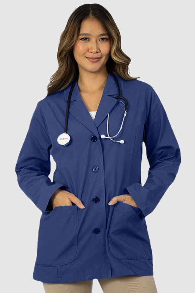 Panda Uniform Women's 29 Inch Short Lab Coat - Made In USA