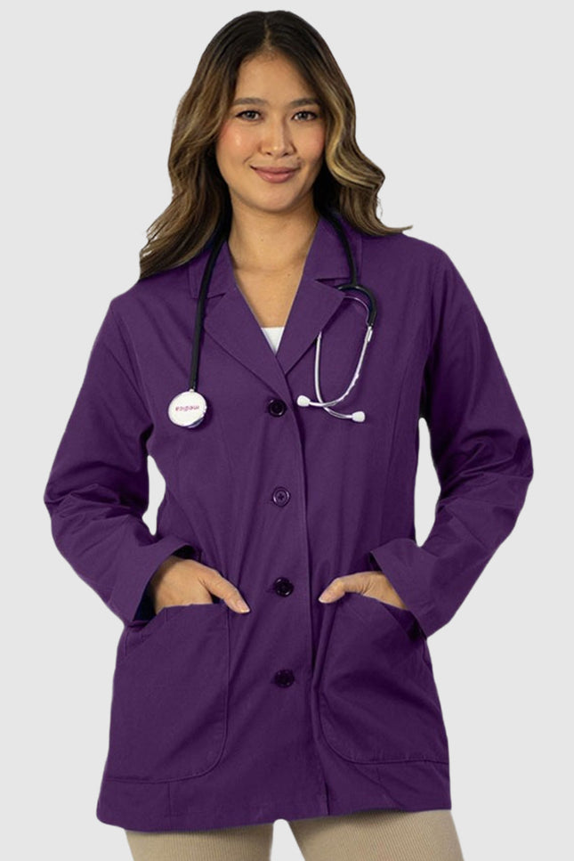 Panda Uniform Women's 29 Inch Short Lab Coat - Made In USA