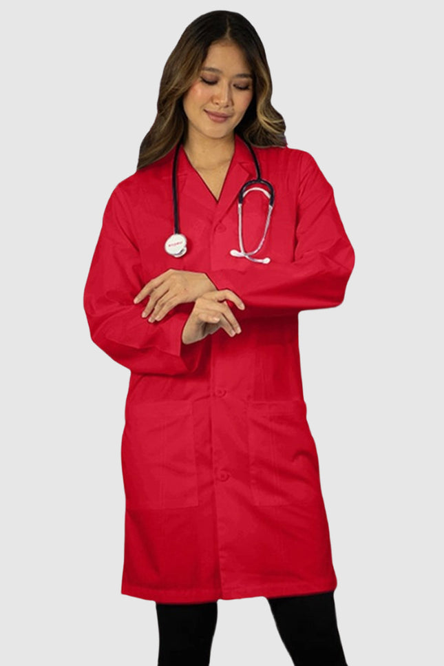 Panda Uniform Women's 36 Inch Colored Lab Coat - Made In USA