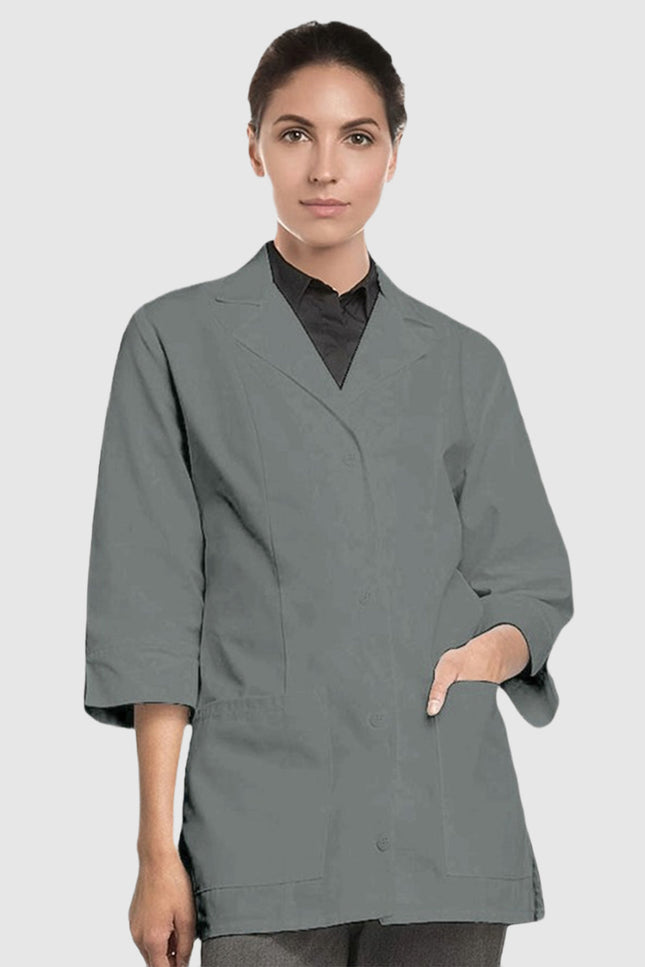 Panda Uniform Women's 30 Inch length Colored Lab Coat - Made In USA