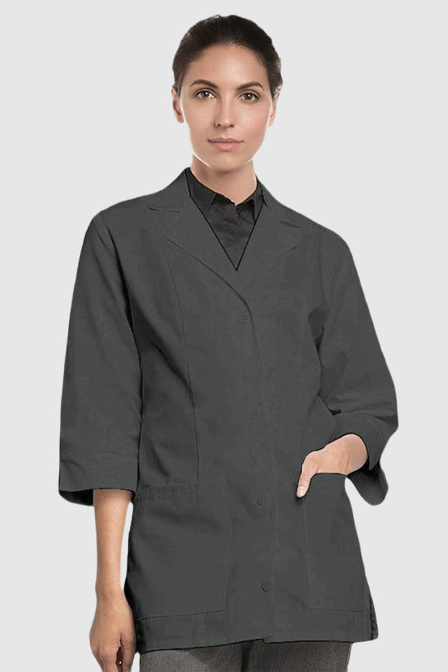 Panda Uniform Women's 30 Inch length Colored Lab Coat - Made In USA