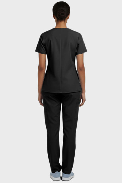 Panda Uniform Unisex V-neck Tunic Nursing Scrub Top