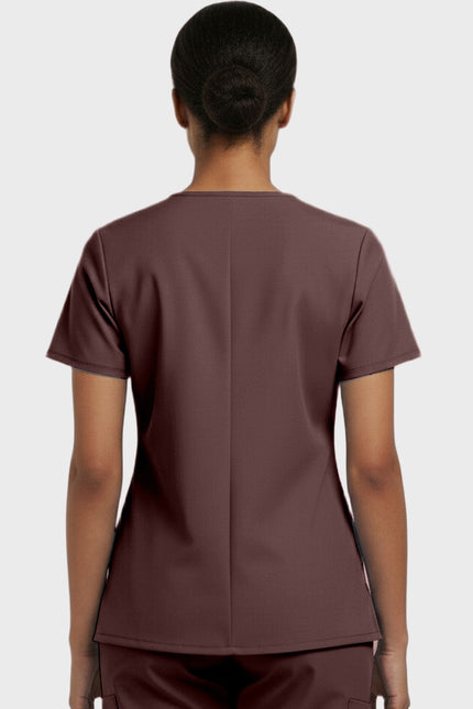 Panda Uniform Unisex V-neck Tunic Nursing Scrub Top