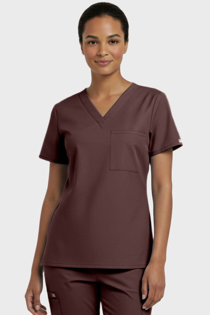 Panda Uniform Unisex V-neck Tunic Nursing Scrub Top