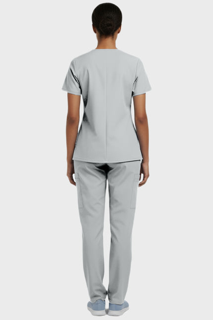 Panda Uniform Unisex V-neck Tunic Nursing Scrub Top