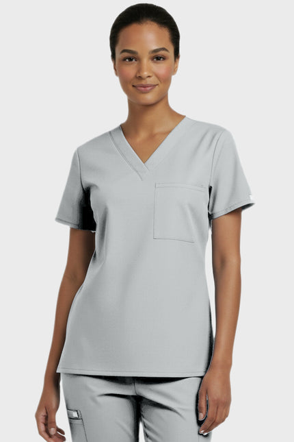 Panda Uniform Unisex V-neck Tunic Nursing Scrub Top