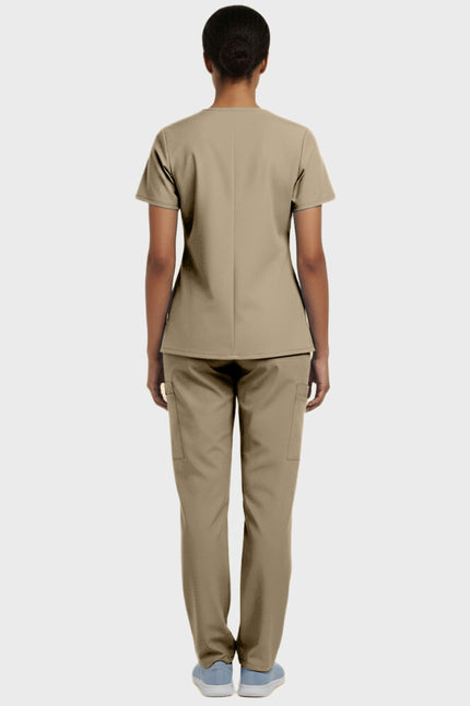 Panda Uniform Unisex V-neck Tunic Nursing Scrub Top