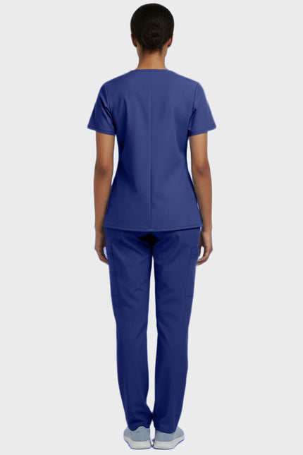 Panda Uniform Unisex V-neck Tunic Nursing Scrub Top