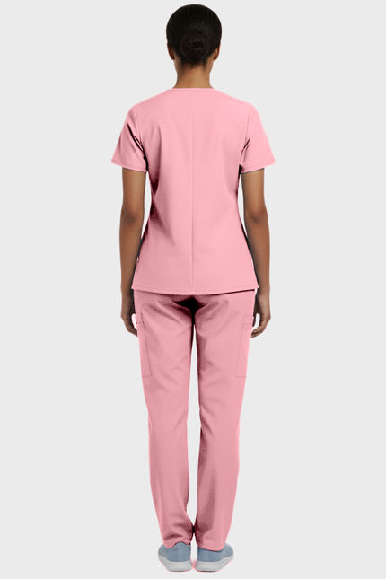 Panda Uniform Unisex V-neck Tunic Nursing Scrub Top