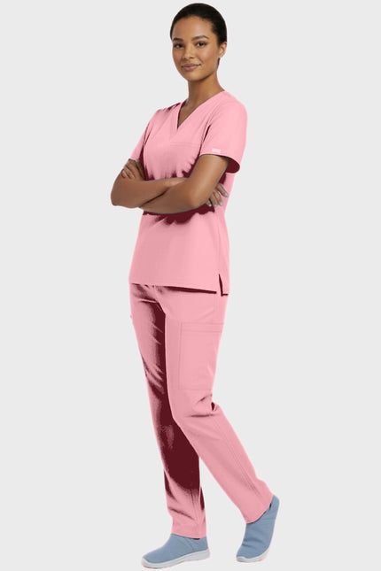 Panda Uniform Unisex V-neck Tunic Nursing Scrub Top