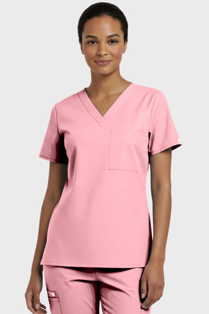 Panda Uniform Unisex V-neck Tunic Nursing Scrub Top