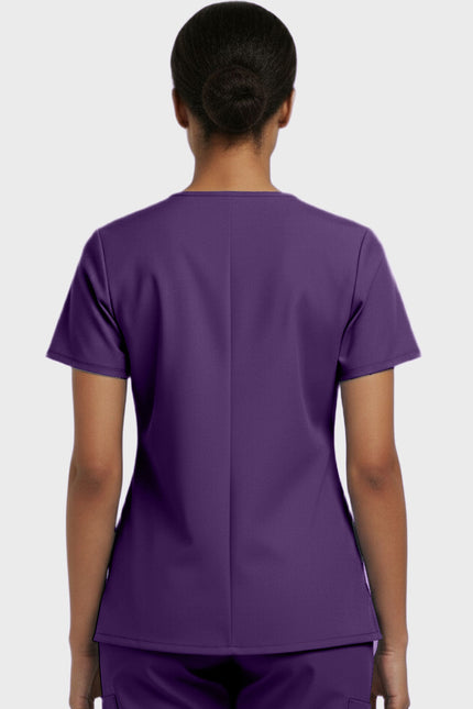 Panda Uniform Unisex V-neck Tunic Nursing Scrub Top