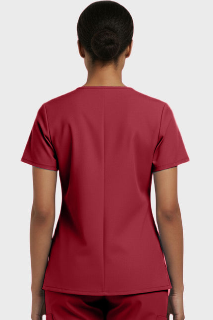 Panda Uniform Unisex V-neck Tunic Nursing Scrub Top