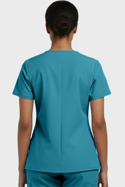 Panda Uniform Unisex V-neck Tunic Nursing Scrub Top