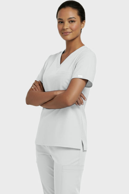 Panda Uniform Unisex V-neck Nursing Scrub Top