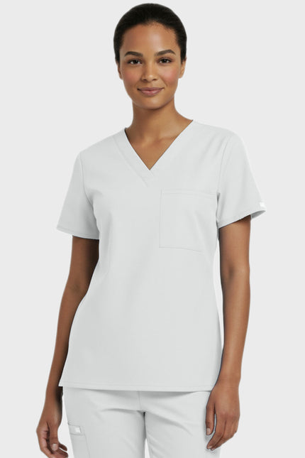 Panda Uniform Unisex V-neck Tunic Nursing Scrub Top