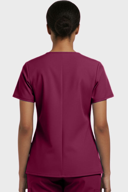 Panda Uniform Unisex V-neck Tunic Nursing Scrub Top