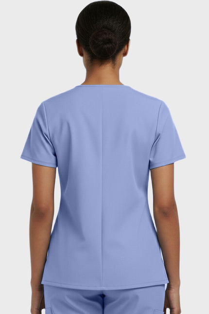 Panda Uniform Unisex V-neck Tunic Nursing Scrub Top