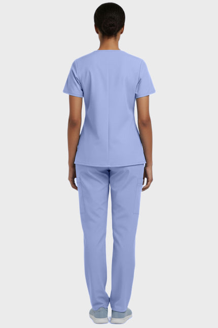 Panda Uniform Unisex V-neck Tunic Nursing Scrub Top