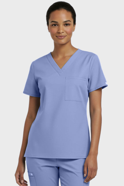 Panda Uniform Unisex V-neck Tunic Nursing Scrub Top