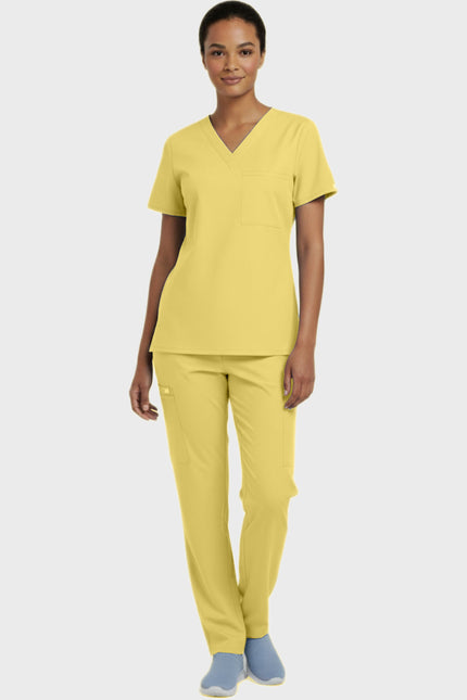 Panda Uniform Unisex V-neck Tunic Nursing Scrub Top