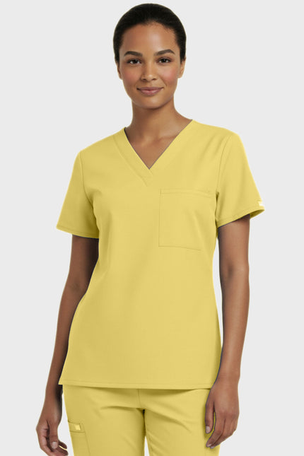 Panda Uniform Unisex V-neck Tunic Nursing Scrub Top