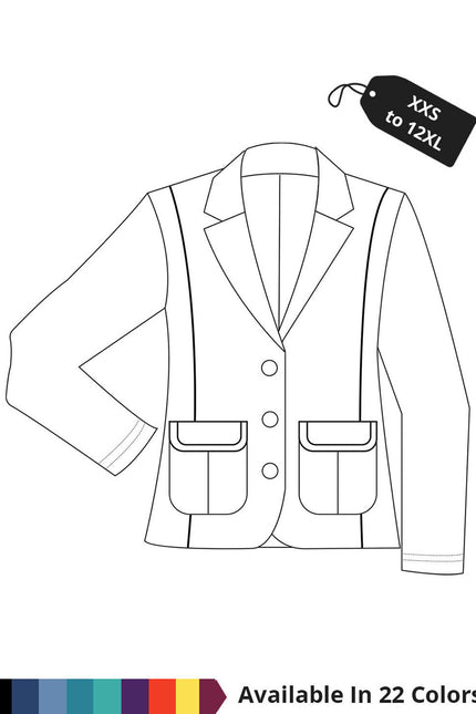 HeedFit Made to Order Women's 28 Inches Fashion Lab Coat