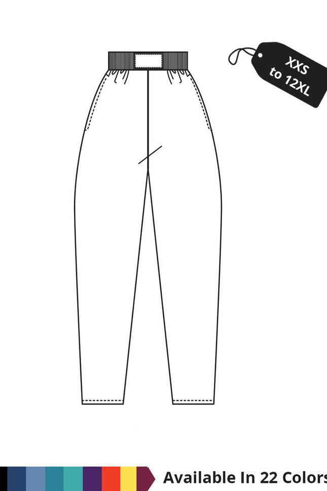 HeedFit Made To Order Women's 30 Inches Original Uniform Boxer Medical Scrub Pants