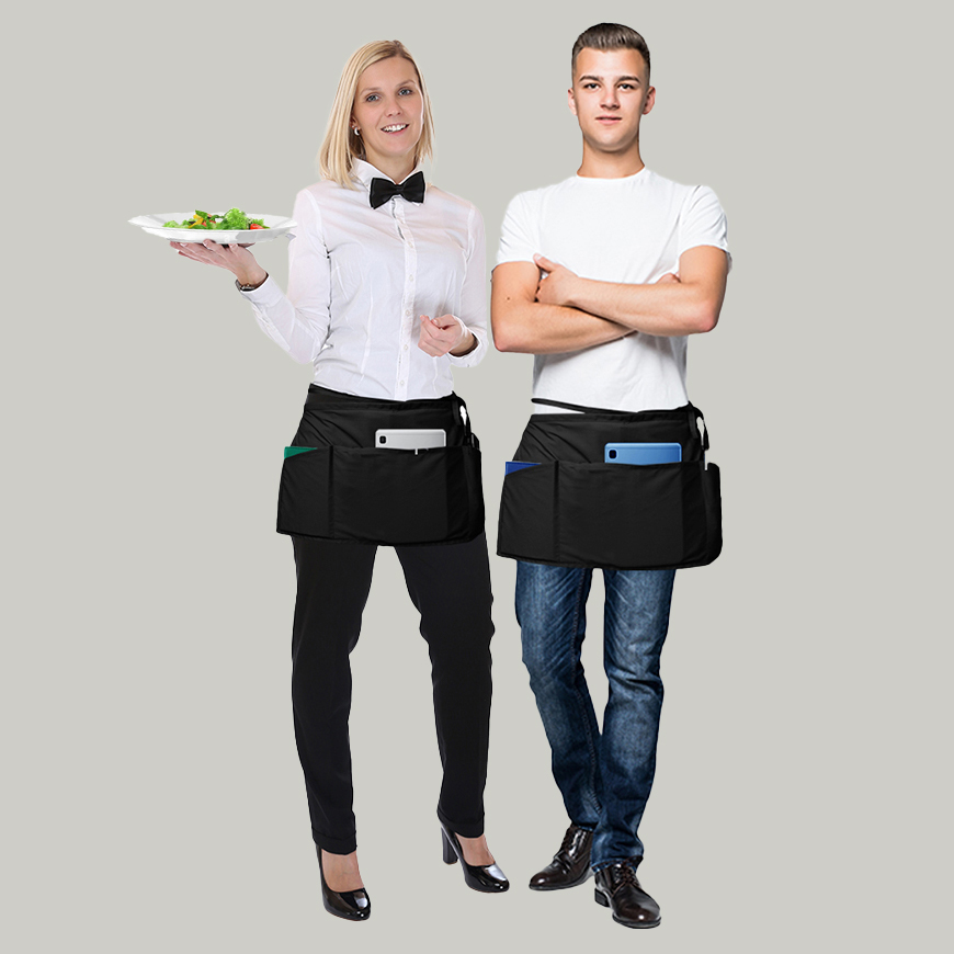 Heedfit Unisex 3 Pocket Waist Apron: HF-C001V1
