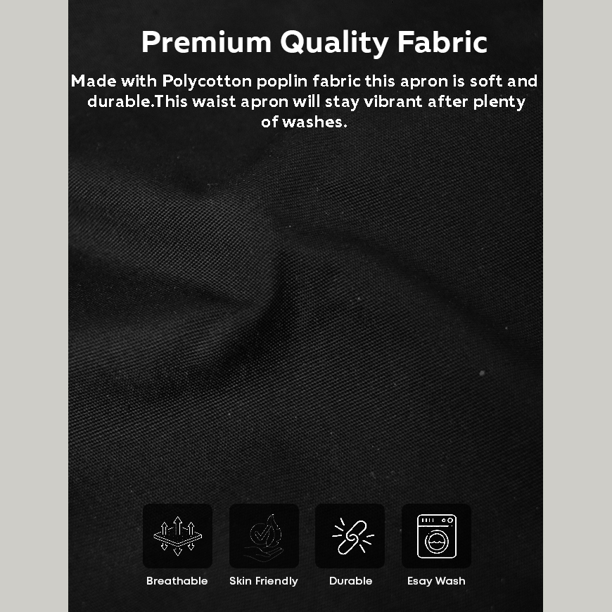 Heedfit Unisex 3 Pocket Waist Apron: HF-C001V4
