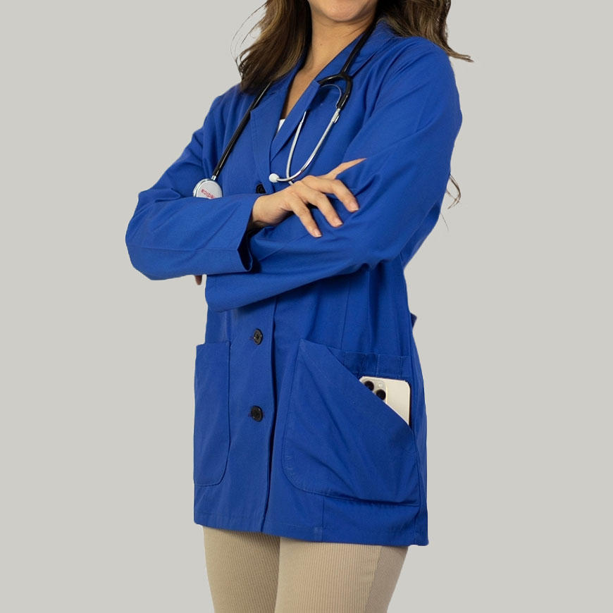 Panda Uniform Women's 29 Inch Short Lab Coat: PA-ST1048V2