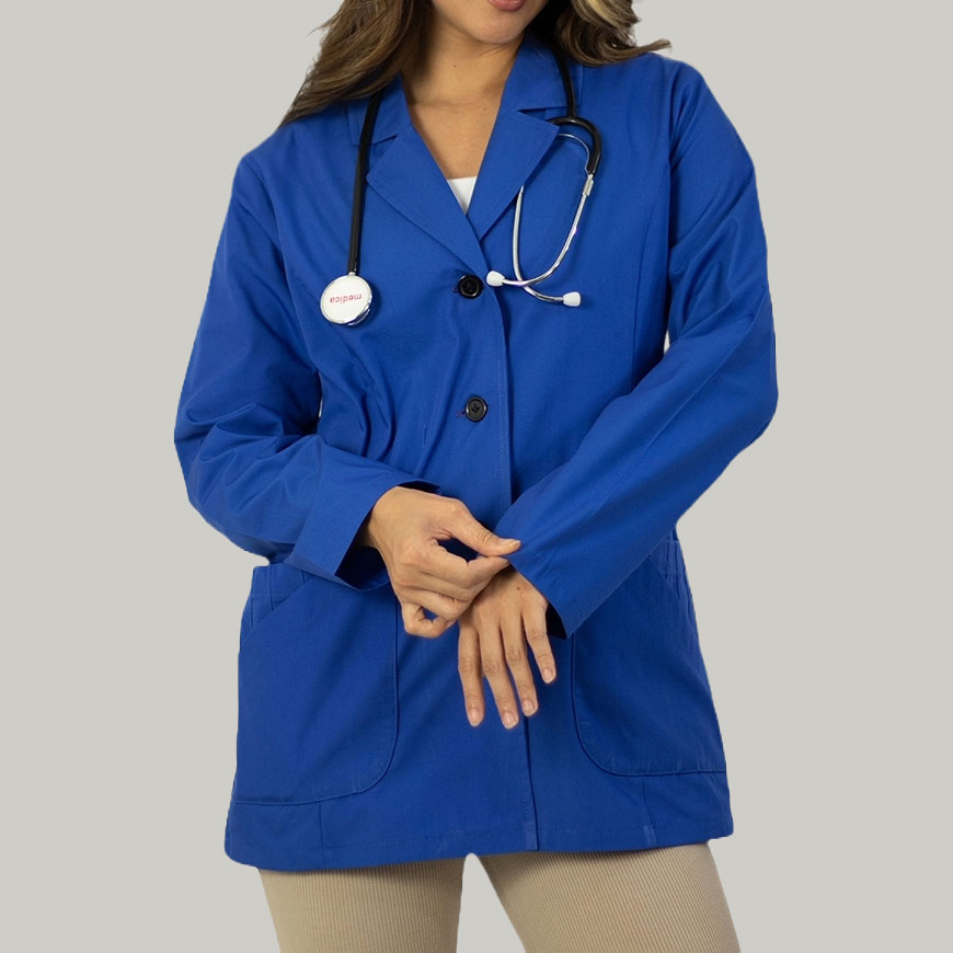 Panda Uniform Women's 29 Inch Short Lab Coat: PA-ST1048V3